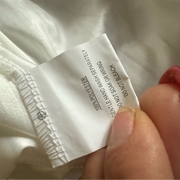 Hello Molly United Hearts White Embroidered Floral mini Dress White Small 4 - Picture 12 of 12